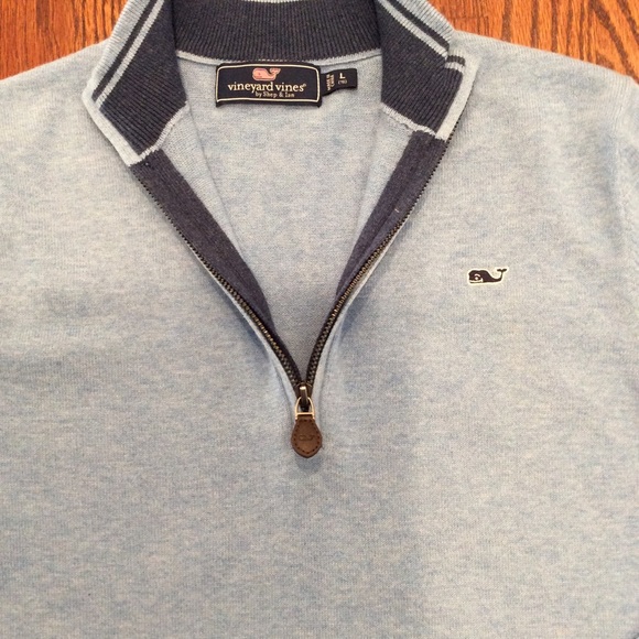 Vineyard vines classic pullover 1/4 zip sweater - Picture 5 of 5